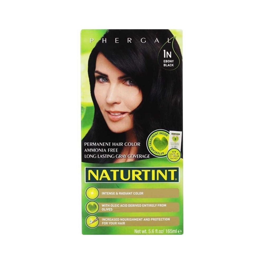 Naturtint Permanent Hair Color 1N - Ebony Black 